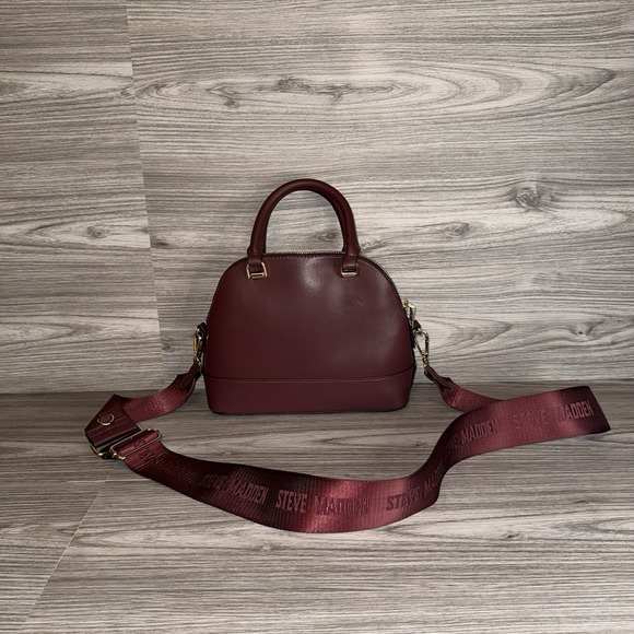 Steve Madden Small Burgundy Crossbody/ Hand Purse NWT! - Picture 2 of 7